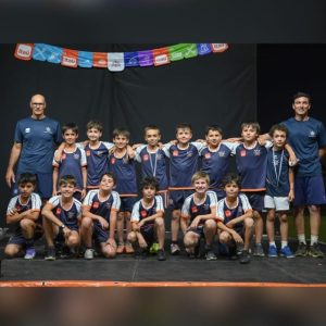 Equipo de Remeros Categoría 11 años.